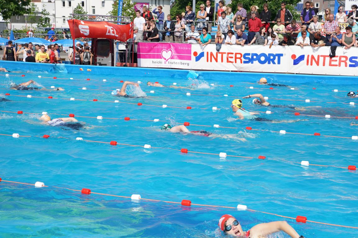 1. Volksbank Kleverland Swim & Run in Wunderland Kalkar